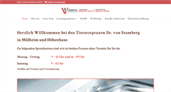 Desktop Screenshot of dr-von-stumberg.de